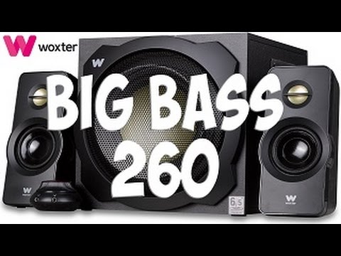 Altavoces Woxter Big Bass 260 - Unboxing + Review + Prueba de sonido