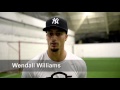 Wendall Williams, NFL hopeful and Syracuse native, works out