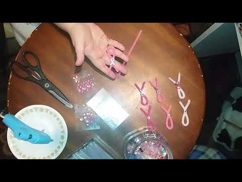 DIY... Breast Cancer Ribbons
