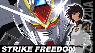 【高達名機圖鑑#11】守護自由的翅膀～最強最型降臨！詳盡介紹突擊自由高達／鋼彈 | ZGMF-X20A Strike Freedom Gundam | 基拉·大和  |  強襲自由／攻擊自由