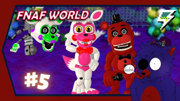 T.A.G Playz: FNaF World - Part 5 (PC) | FUNHOUSE OF FREAKS