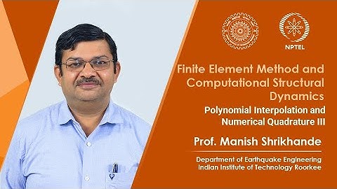 Lecture 06 Polynomial Interpolation and Numerical Quadrature-III