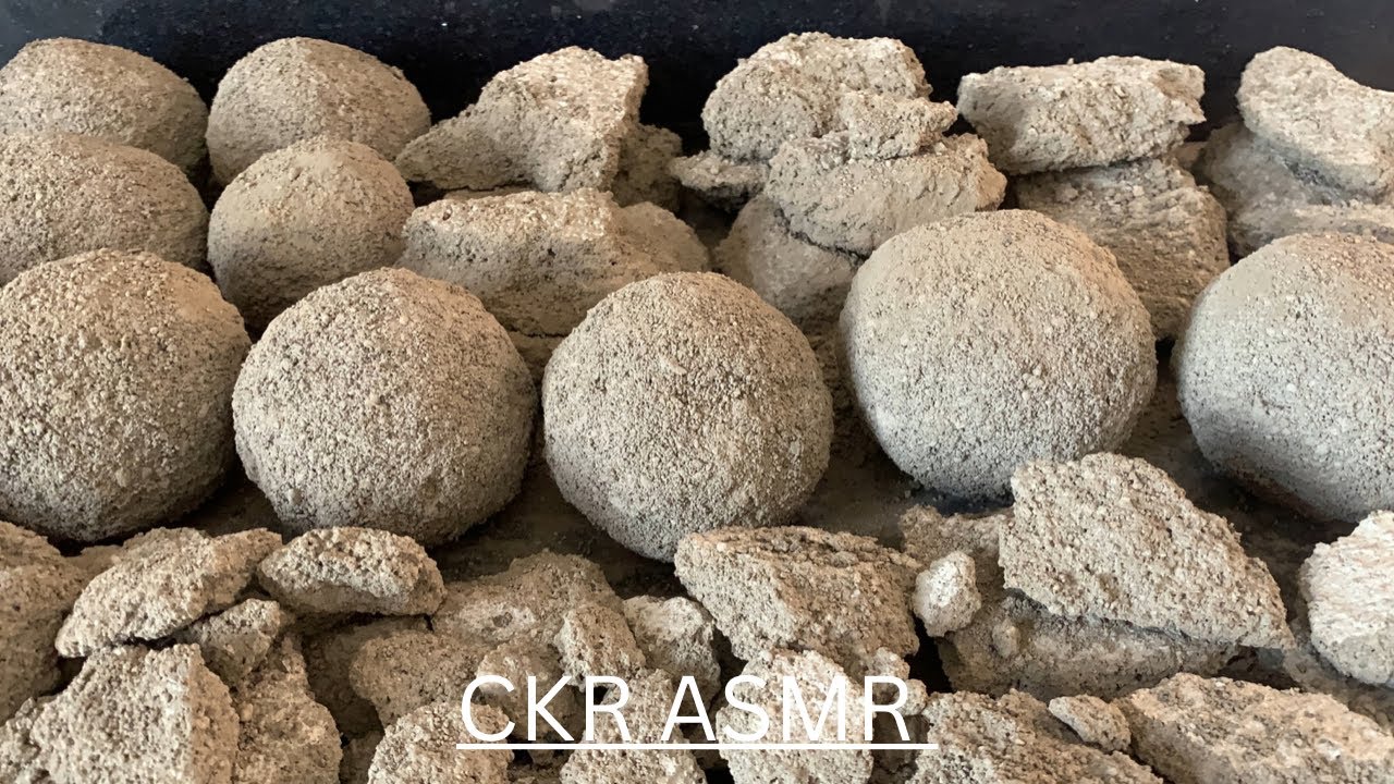 Sand cement crumbles dry and water 💦 YouTube