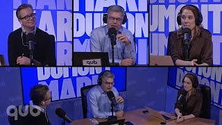 France Beaudoin surprises Mario Dumont live