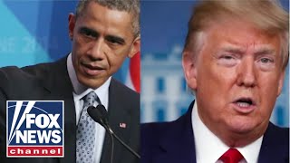 'The Five' get into heated argument over Trump, Obama feud