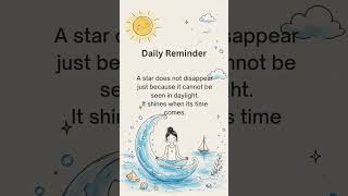 Your Time to Shine Will Come | Spiritual Meditation Quote for Self Worth #timelapse