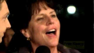 What happened before Ruth Sterling stormed onto the live Pumpkin Fest TV set