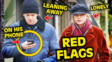 Top 10 BIGGEST Taylor Swift And Joe Alwyn Relationship Red Flags
