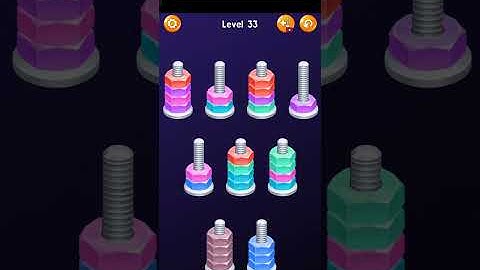 Nuts and bolts sort, Best mobile games 