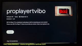 Comment Installer IBO Pro Player depuis le Google Play Store (Android TV & Box TV) screenshot 5