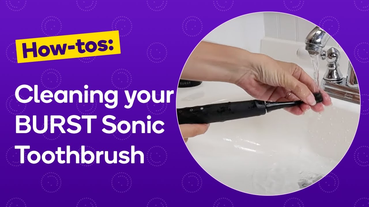 Cleaning Your BURST Brush YouTube