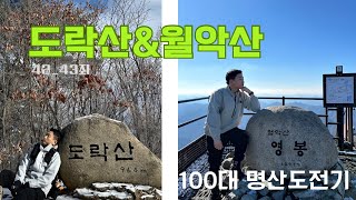 100대 명산_42_43좌 도락산&월악산(영봉)