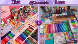 LISA OR LENA  💕- ACCESORIES & SCHOOL SUPLIES - 💖 (CHOISE HARDS) -  (WOULD RATHER) 💕💗