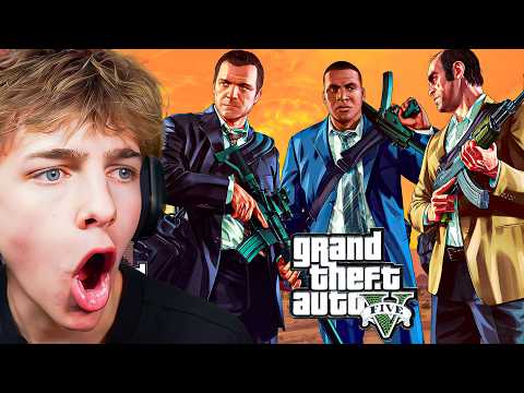 My First Time Ever Playing GTA V..