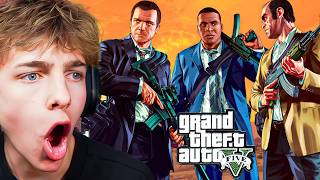 My First Time Ever Playing GTA V..