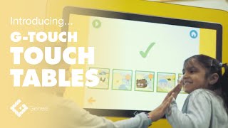G Touch® Early Years Tilt and Touch Table  - Perfect for EYFS!