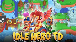 방치형 히어로 타워 디펜스 (Idle Hero TD) - 게임플레이 영상 [모바일게임] screenshot 4