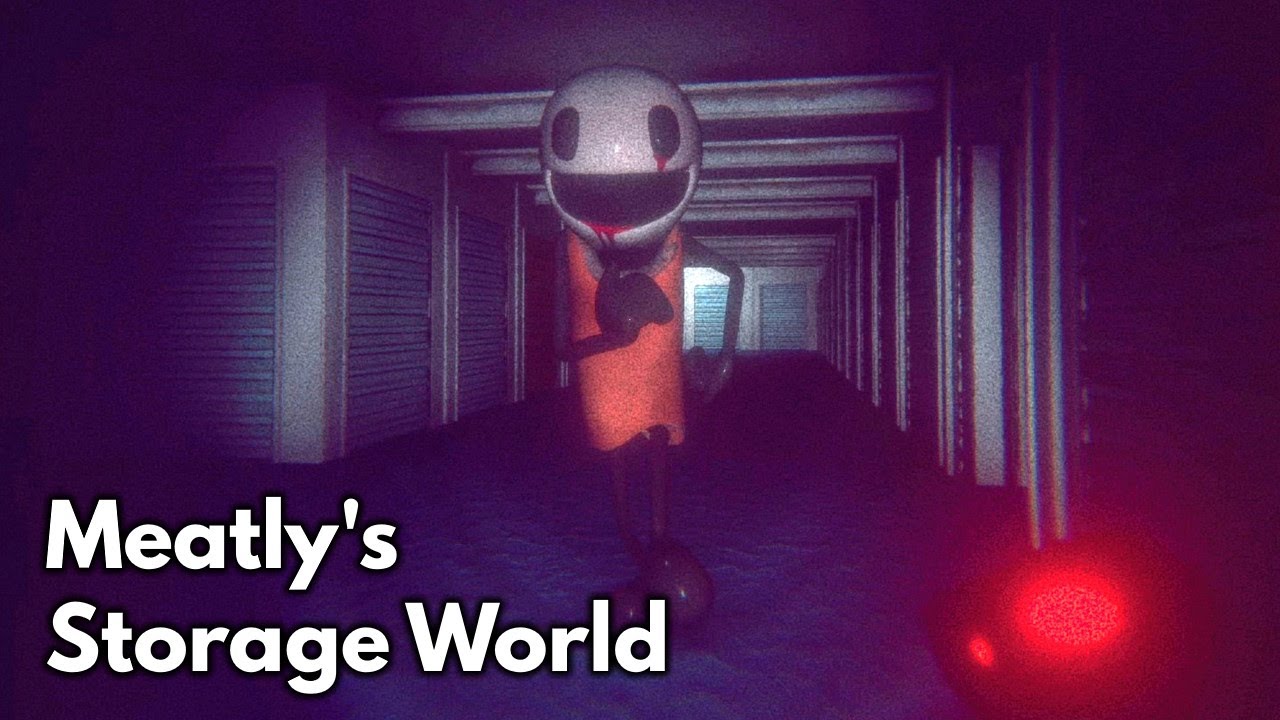 Meatly's Storage World - Survive a Generic Horror Mascot Parody and Find the Secret Donut