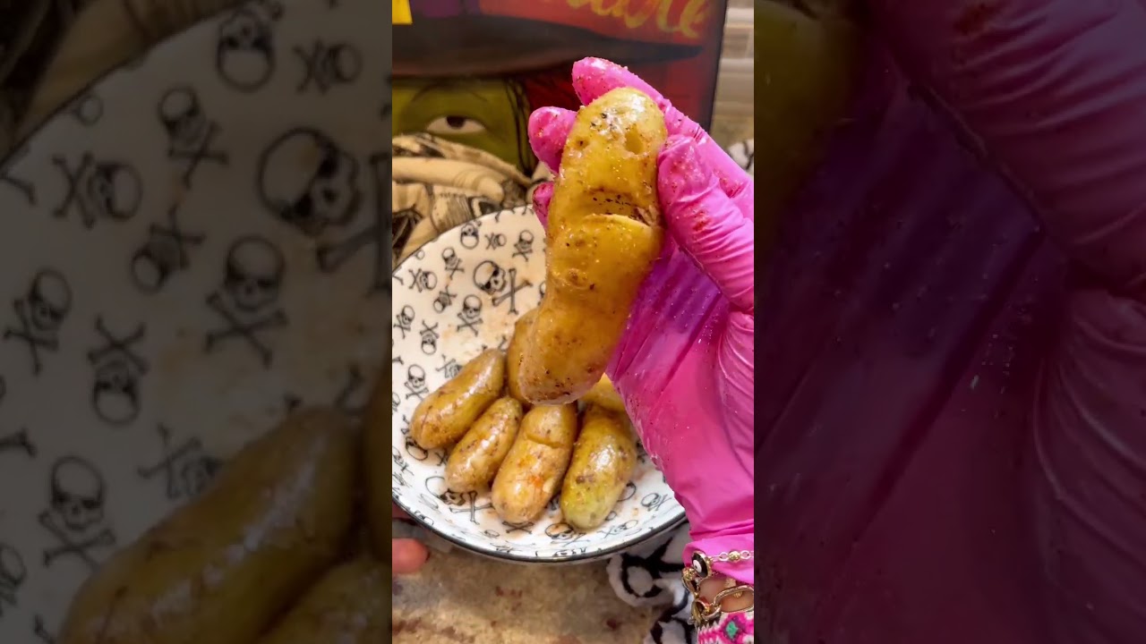 Episode 12 of Halloween food for boys & ghouls- shrunken potato heads 