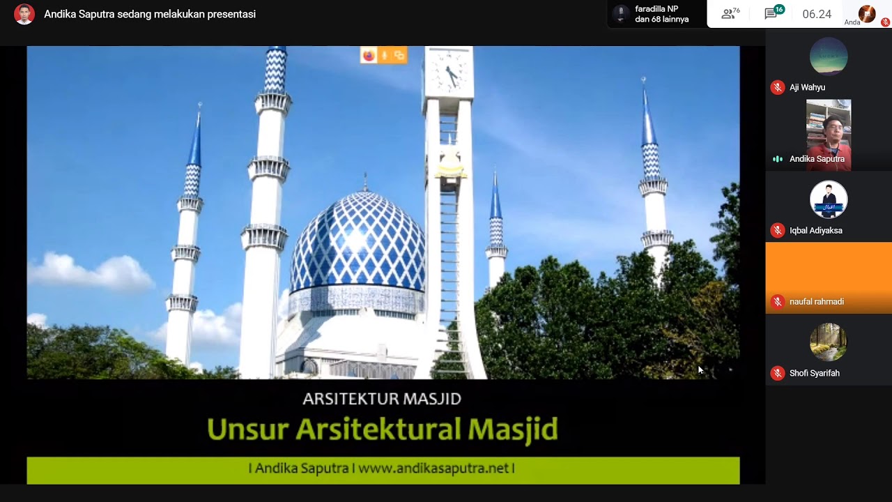 Unsur Arsitektural Masjid