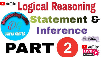 All Bank Exams - Logical Reasoning l Statement & Inference I Part - 2 l Divya Gupta