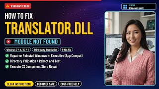 translator.dll Missing? Fix Language Errors!