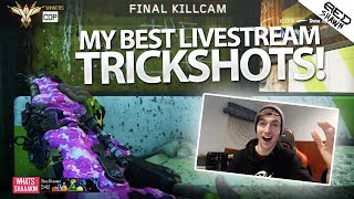 MY TOP 5 BEST TRICKSHOTS HIT LIVE!