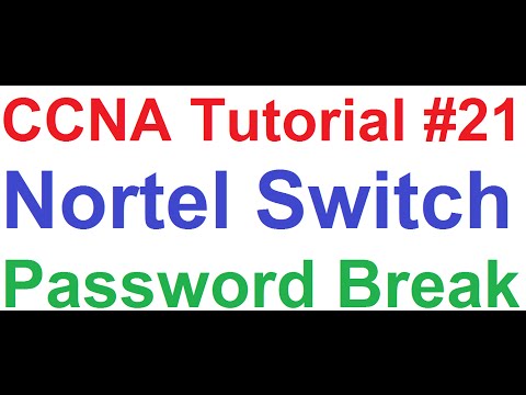 CCNA 21_Default Username Password Reset of Nortel Switch ERS 4524GT