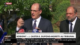 Bobigny : Jean Castex et Éric Dupond-Moretti au tribunal