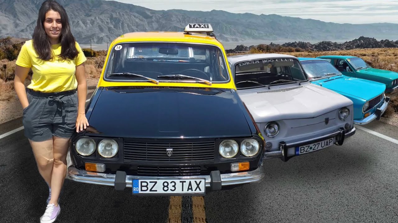 Alina, la 23 de ani, conduce și deține 5 dacii autovehicule istorice ! PART1
