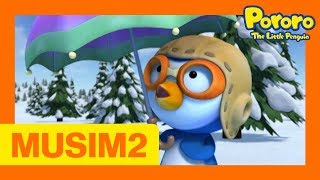 #44 Hari Bersalju | Pororo Si Penguin Kecil Musim 2 | Animasi Indonesia