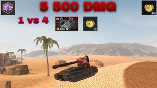 5 500 DMG | Grille 15 | Tanks Blitz