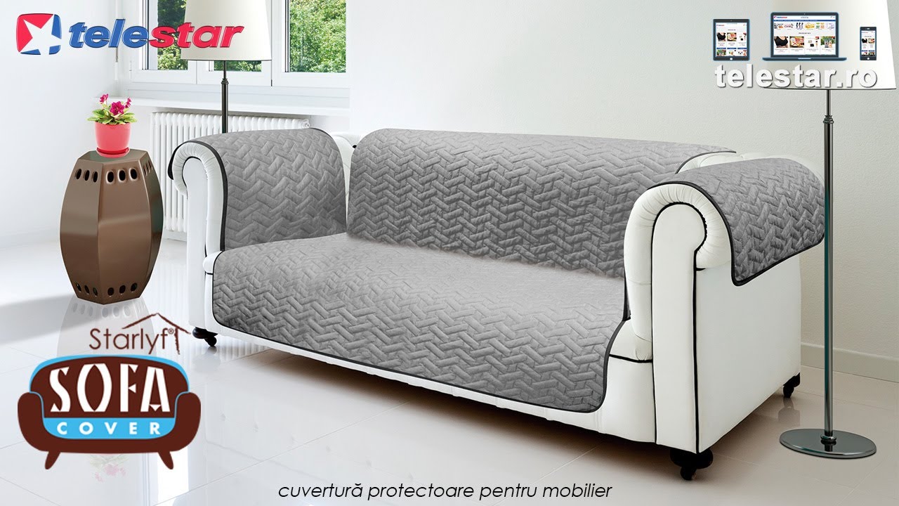 collide Be excited about Starlyf Sofa Cover - cuvertura protectoare pentru canapea sau fotoliu -  YouTube