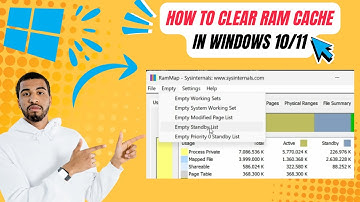 How to Clear RAM Cache in Windows 10 & 11 🔥 | Easy 2025 Guide ⚙️
