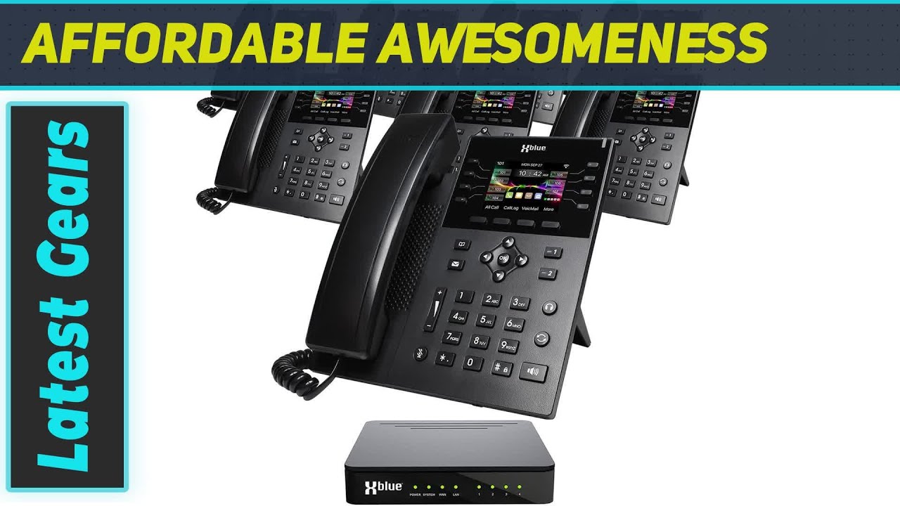 XBLUE QB1 System Bundle: The Best IP Phone Solution with Advanced Features