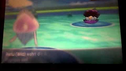 Shiny Clamperl/Perlu WITH THE NEW SHINY FISHING METHODE in Pokemon Y! Second Shiny this day!
