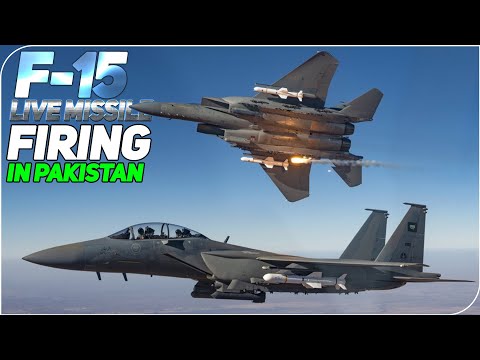 Saudi F-15 Eagles Live Missile Firing in Pakistan | Naseem Al-Bahr 13 Exercise