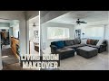 EXTREME LIVING ROOM MAKEOVER | TRANSFORMATION & ROOM TOUR