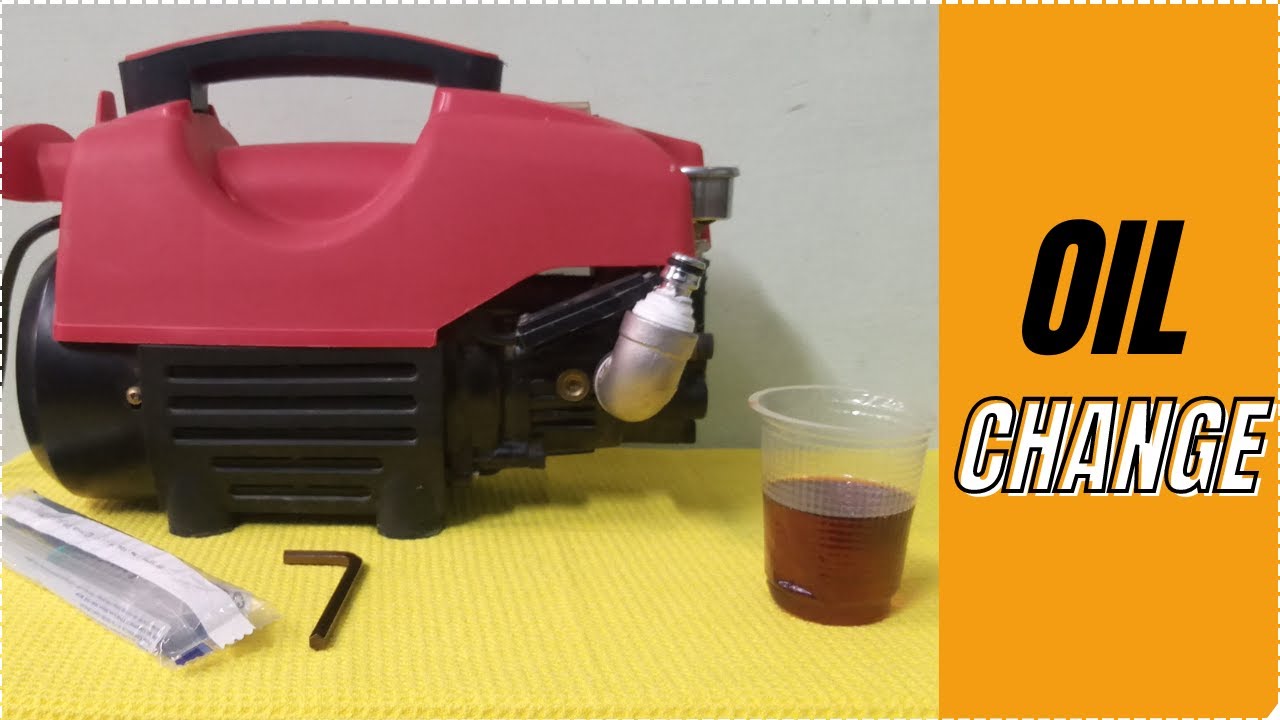 How to change starq w3a pressure washer oil / Hannan Luxury YouTube