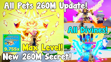 I GOT All NEW 😲 * COMMON TO RAREST 260M SECRET*☀️In 260M UPDATE? - Clicker Simulator Roblox