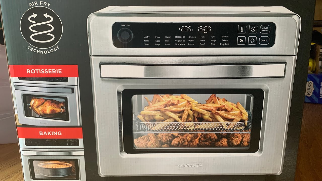 UNBOXING MULTIFUNCTION AIR FRYER OVEN YouTube