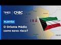 Irã lança mísseis contra Kuwait e Bahrein após ataques dos EUA
