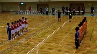 和歌山県高校ハンドボール新人大会　女子　粉河　VS　耐久