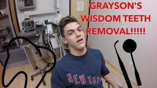 GRAYSON GETS HIS WISDOM TEETH REMOVED!!!!! \/\/ DOLAN TWINS