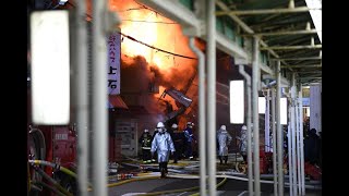 阪神沿線で長屋火災、運行に影響なし　兵庫・尼崎