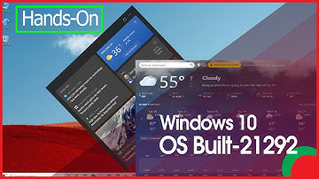 First Look Windows 10 Version 2004 Built 21292, What is the New Features of Windows 10 ✔✔✔
