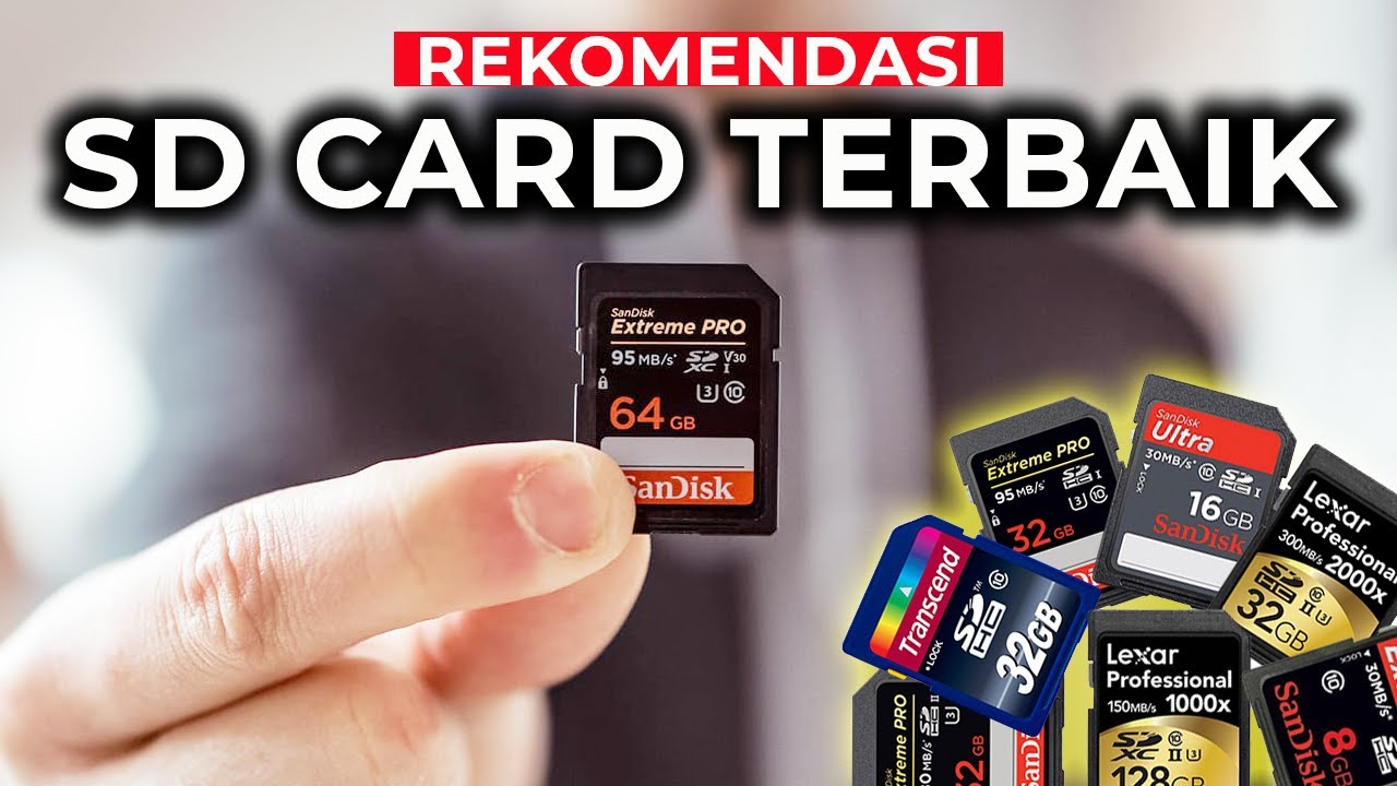 10 REKOMENDASI SD CARD TERBAIK UNTUK KAMERA & KONSOL GAME YouTube
