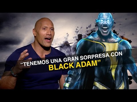 Dwayne Johnson habla sobre su papel como Black Adam!