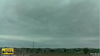 Friday, May 22, 2026 time lapse, Dodgeville WI