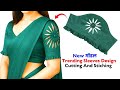 Blouse ki sleeves design banana sikhen | Learn to make blouse sleeves design | Blouse sleeves design